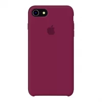 Силиконовый чехол Apple Silicone Case Rose Red для iPhone 7/8 (копия)
